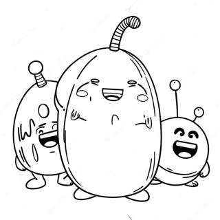 Oddbods Páginas para Colorir