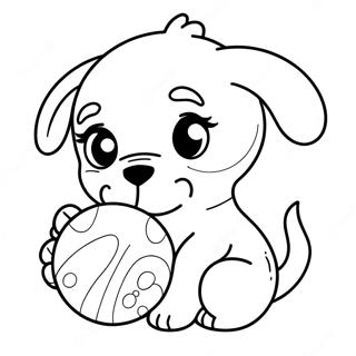 Cachorrinho Realista e Fofo Páginas para Colorir