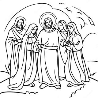 Semana Santa Páginas para Colorir