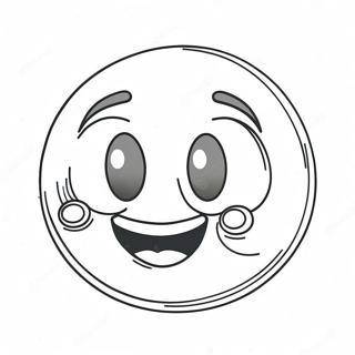 Página para Colorir de Emoji