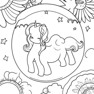 Página para Colorir Celestial | Página para colorir de Celestial