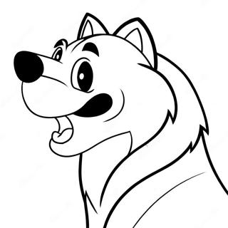 Balto Páginas para Colorir