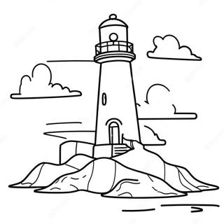 Farol Páginas para Colorir