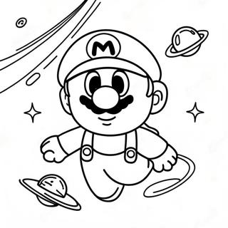 Among Us Mario Páginas para Colorir