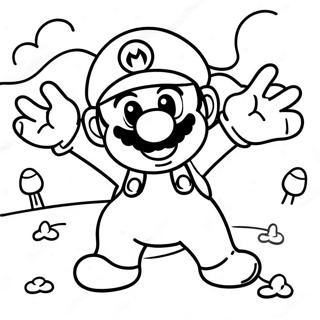 Super Mario Odyssey Páginas para Colorir