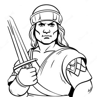 Tartarugas Ninja Páginas para Colorir