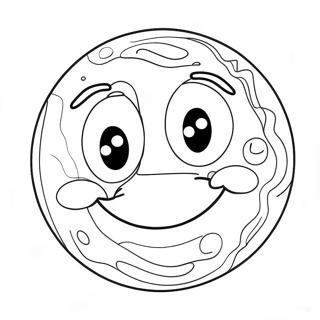 Página para Colorir Sobre a Lua | Página para colorir de Sobre a Lua