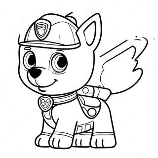 Rastreador da Patrulha Canina Páginas para Colorir