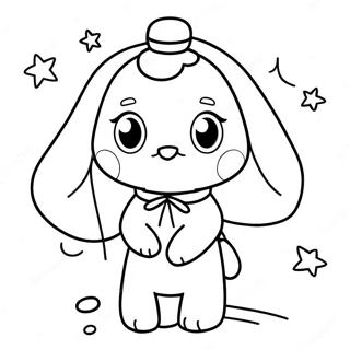 Página para Colorir de Cinnamoroll