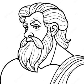 Zeus Páginas para Colorir