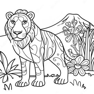 Reino Animal Páginas para Colorir