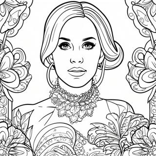 Carrie Underwood Páginas para Colorir