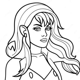 Jem Páginas para Colorir