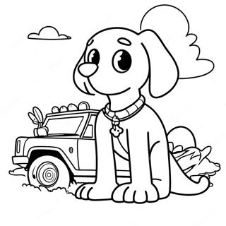 Página para colorir do Max aventureiro | Página para colorir de Max