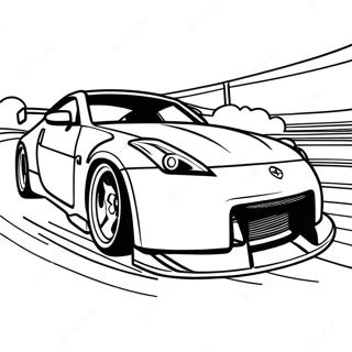 350z Páginas para Colorir