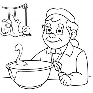 Bartholomew e o Oobleck Páginas para Colorir