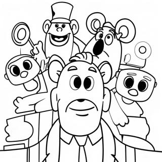 Desaparecido Páginas para Colorir