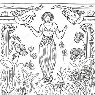 William Morris Páginas para Colorir
