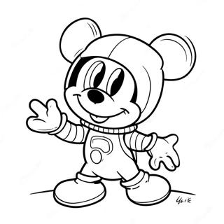 Aventura Espacial do Clube do Mickey Mouse Páginas para Colorir