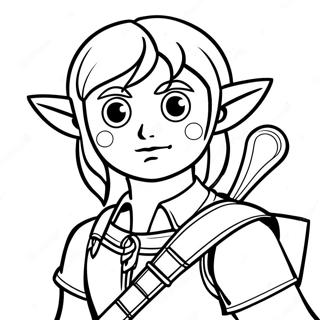Página para Colorir do Link | Página para colorir de Link
