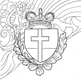 Inglaterra Páginas para Colorir