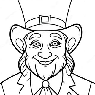 Leprechaun Assustador Páginas para Colorir