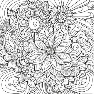 Caneta Permanente Páginas para Colorir