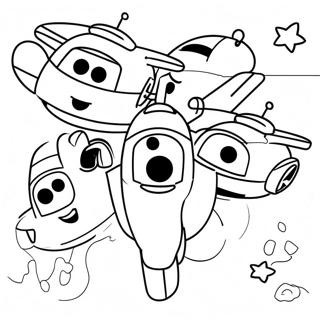 Asas Super Páginas para Colorir