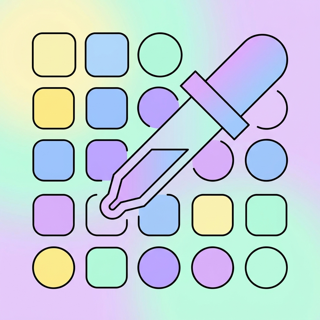 Ferramentas de Cores ilustração de ferramentas