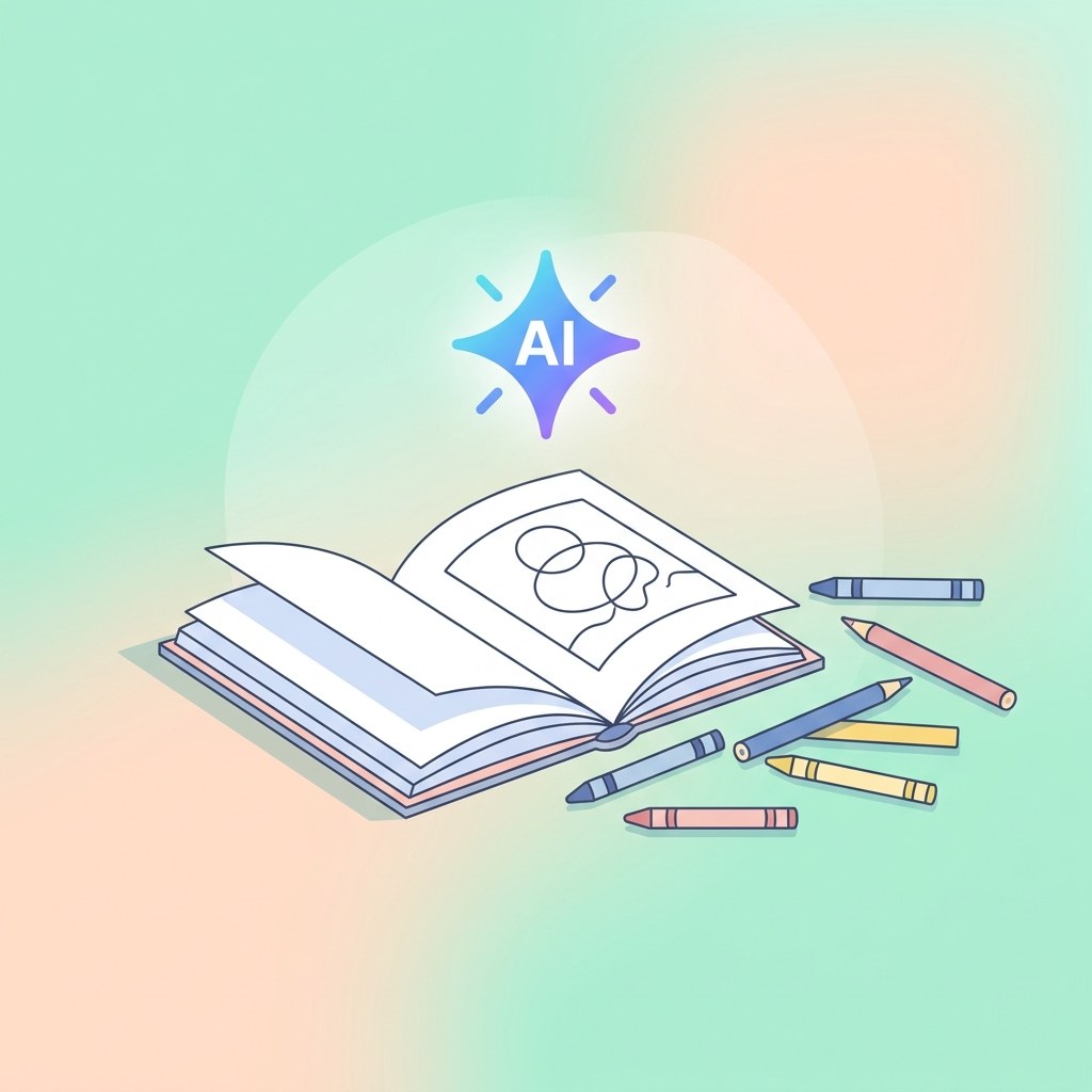 Ferramentas de Páginas para Colorir illustration